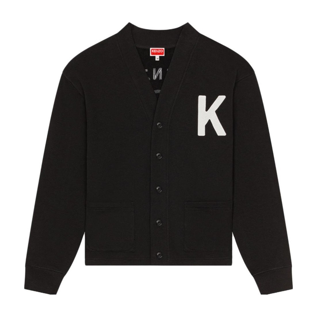 KENZO SS23 Black Elephant Cardigan