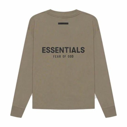 Fear of God Essentials SS21 Long Sleeve Tee Taupe