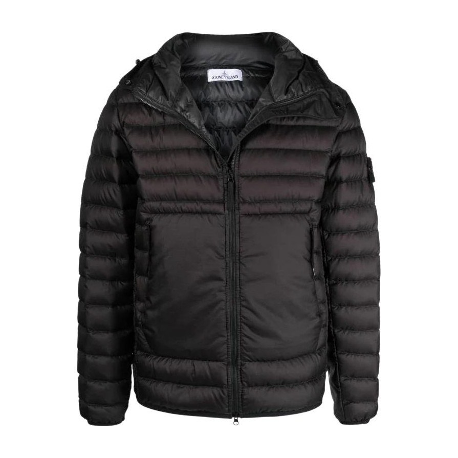 Stone Island Down Jacket Black