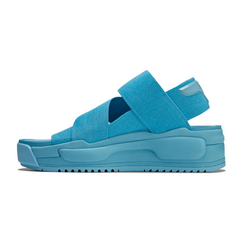 Y-3 Cross Strap Slides Blue