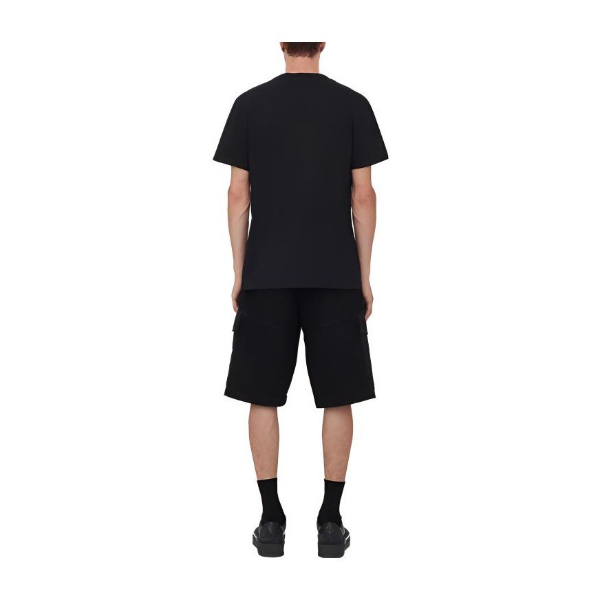 Alexander McQueen Printed Crewneck T-Shirt Black