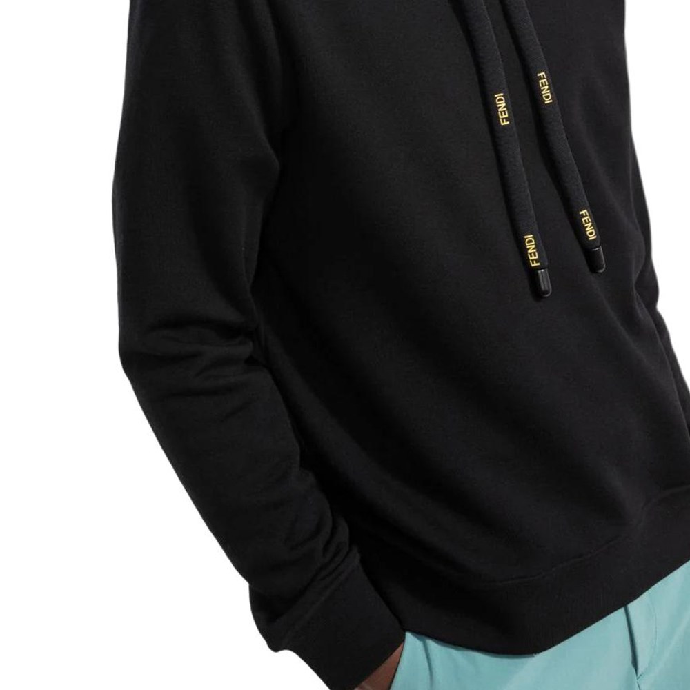 Fendi Pullover Hoodie Black