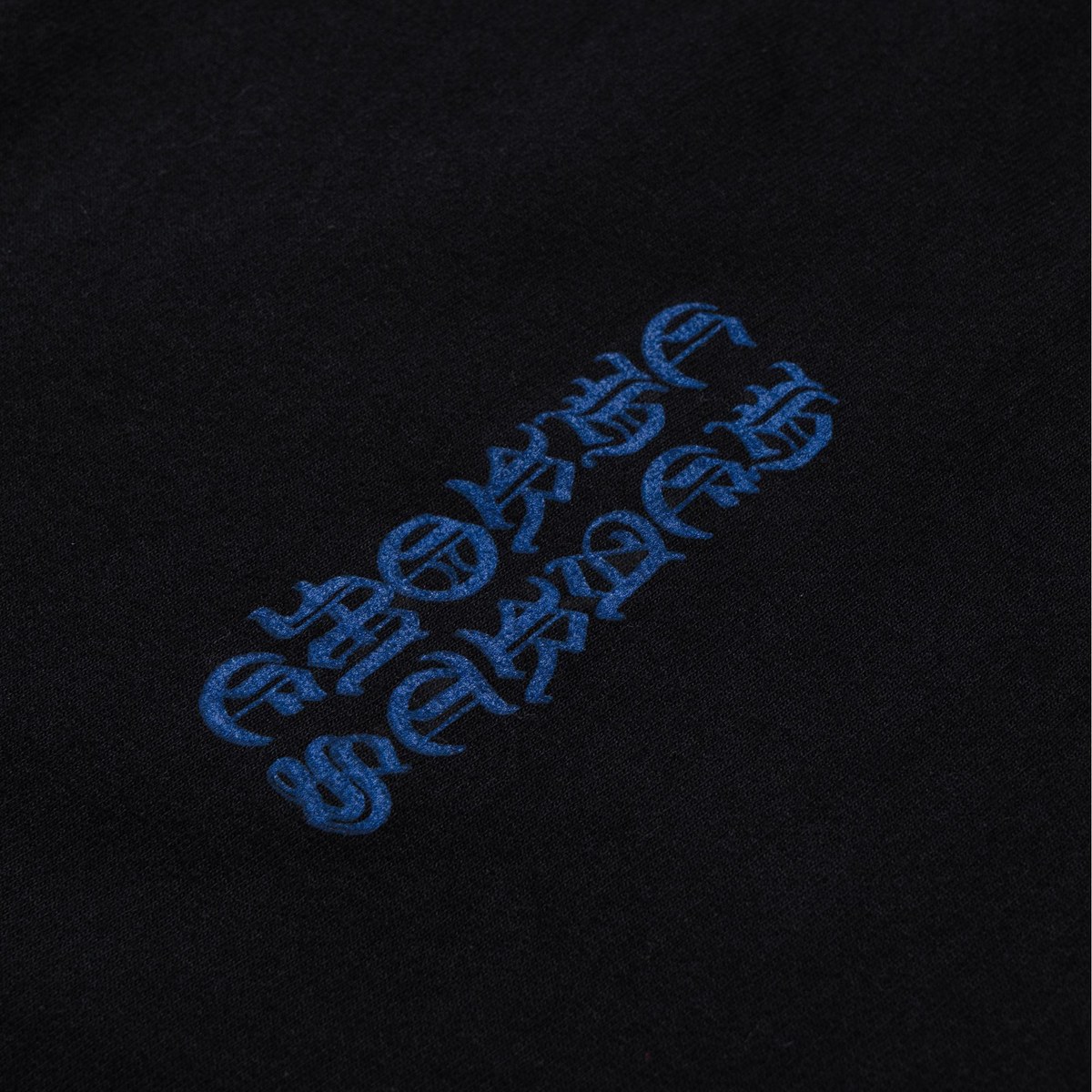 Chrome Hearts FW25 Letter Print Zip Hoodie