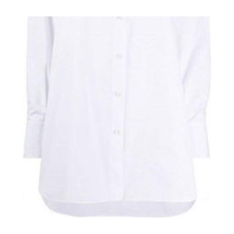 Valentino Logo Cotton Shirt White