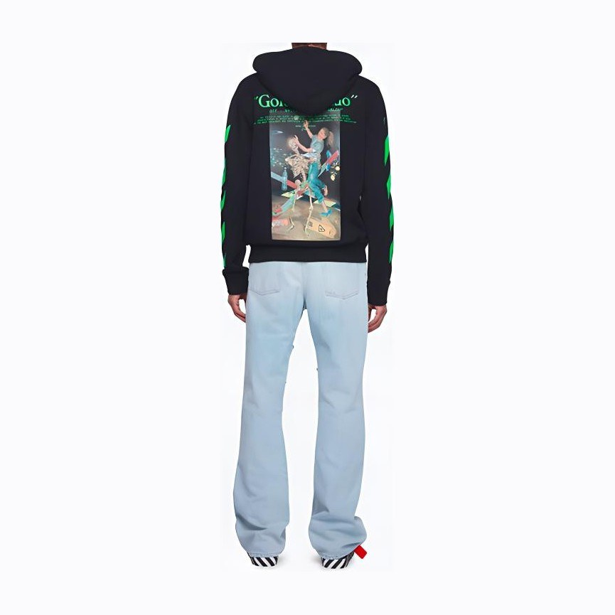 OFF-WHITE SS20 Graphic Print Hoodie