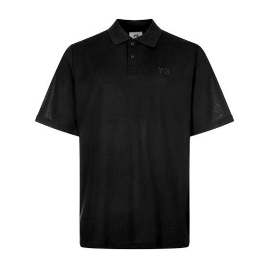 Y-3 Polo Shirt Black