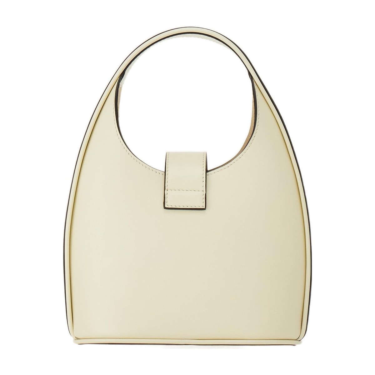 Ferragamo Gancini Mini Bag White