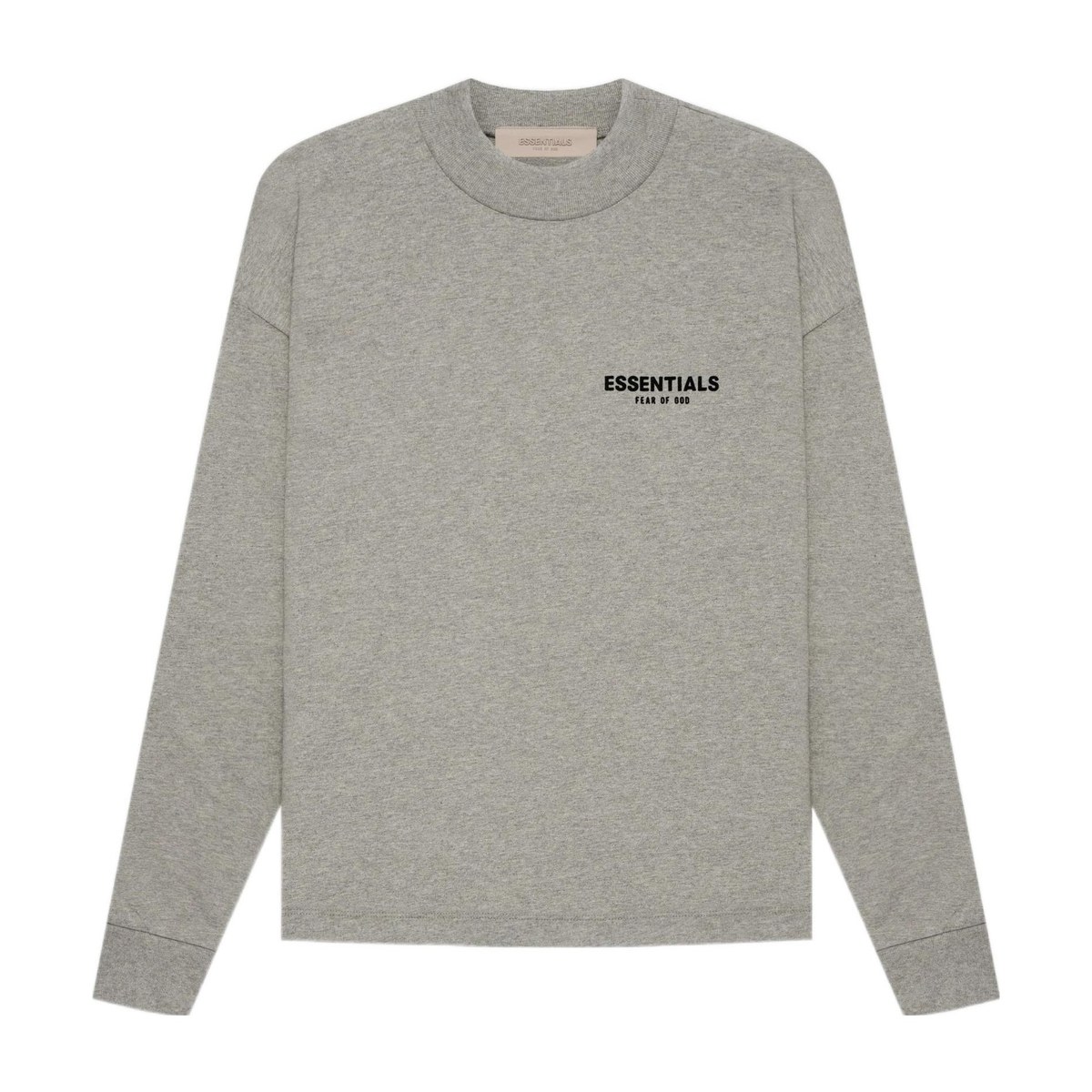 Fear of God Essentials LS Tee Dark Oatmeal
