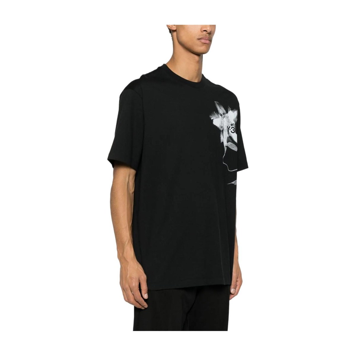 Y-3 Graphic Print Crewneck T-Shirt