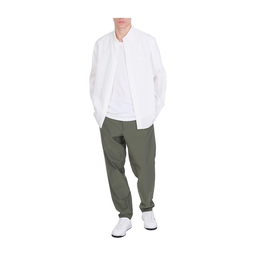 KENZO Tiger Embroidered Shirt White