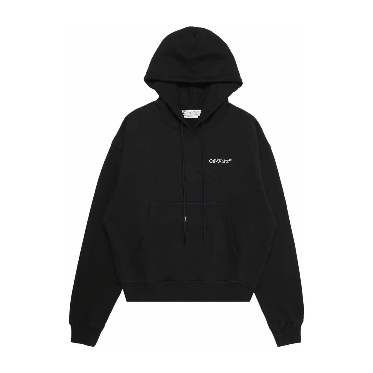OFF-WHITE Logo Hoodie Black