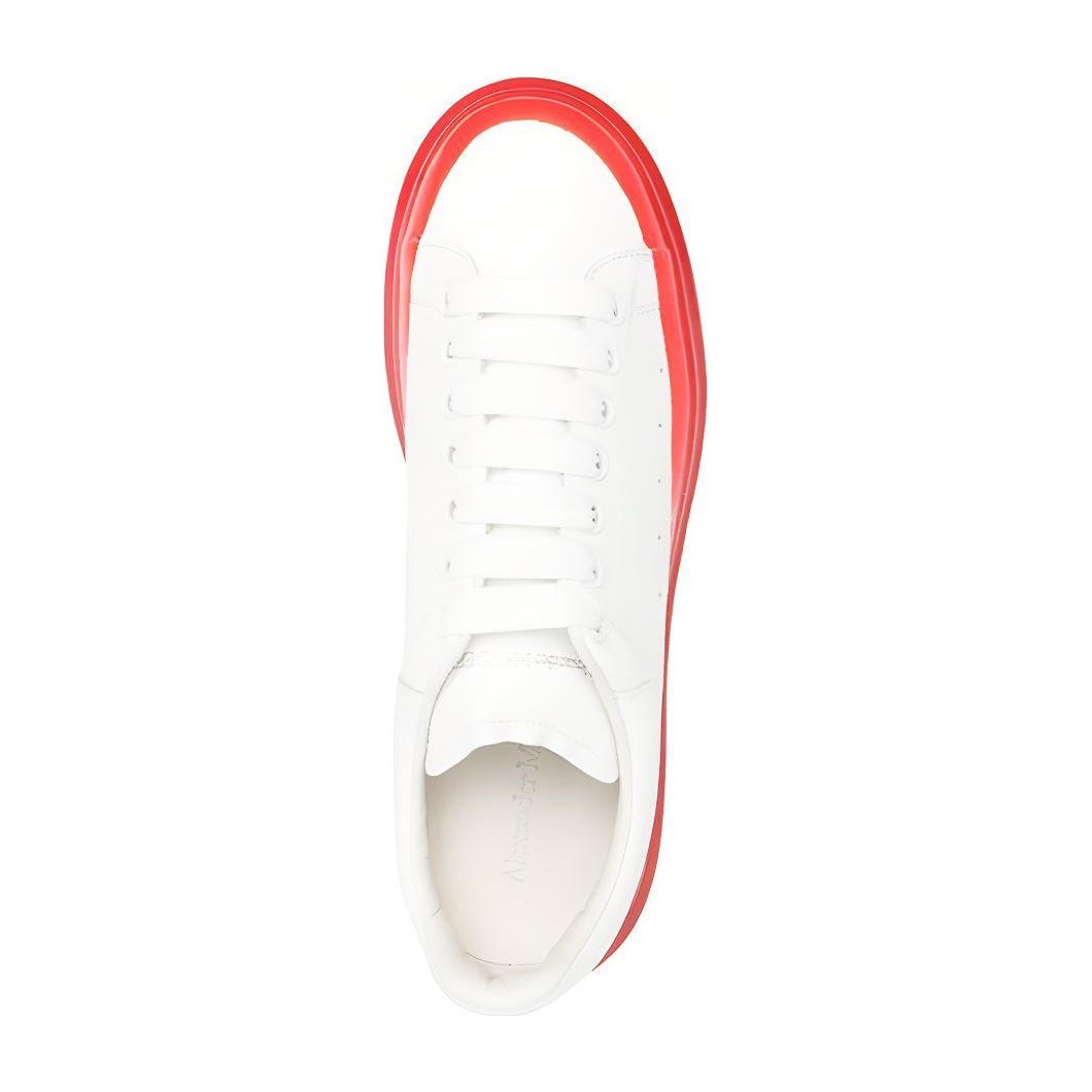 Alexander McQueen Oversized Sneakers White Red