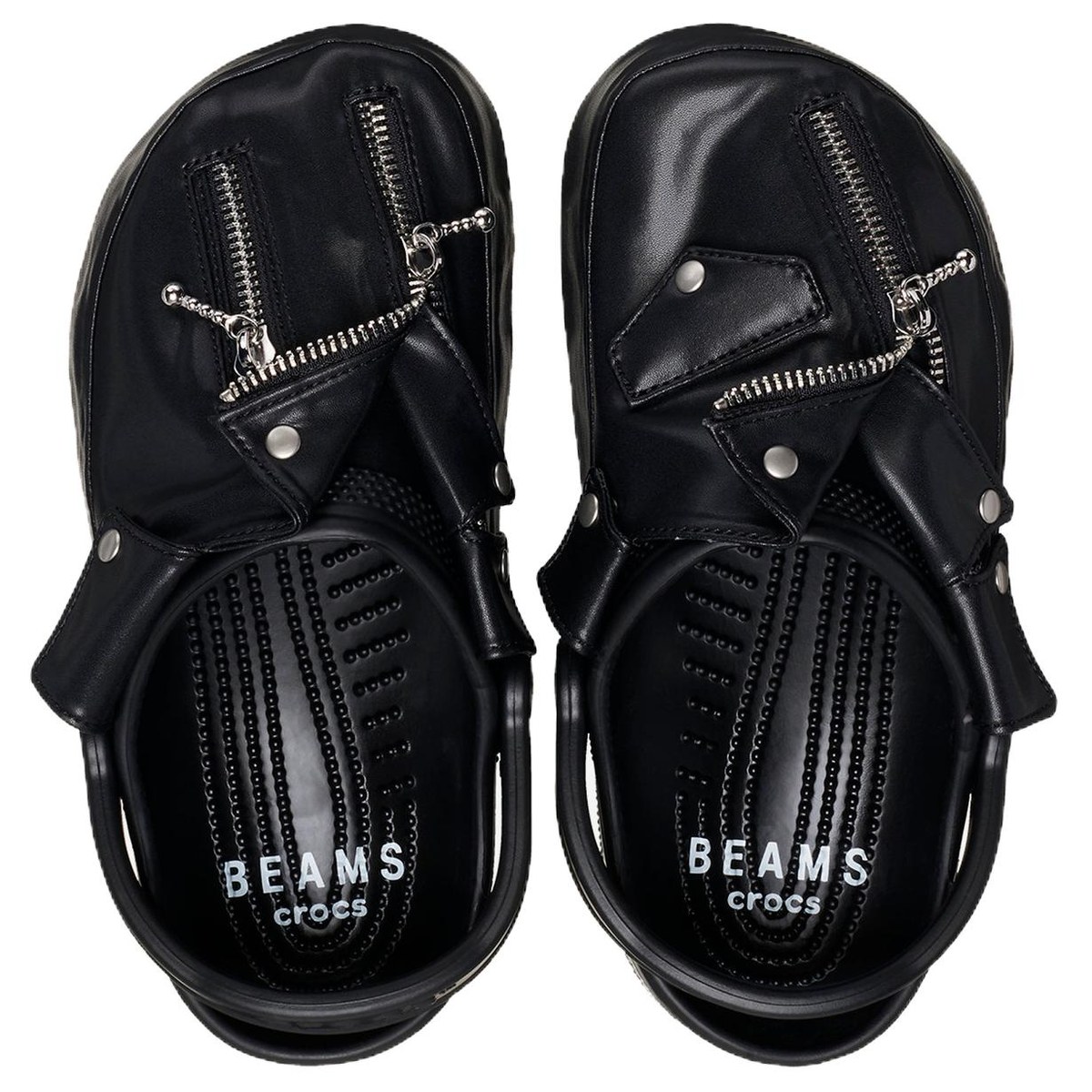 beams x Crocs Classic Clog Black