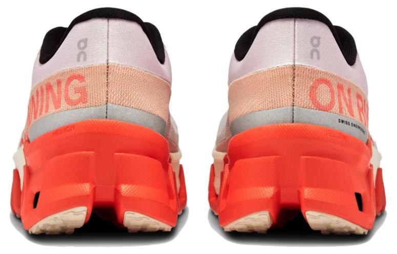 On Cloudmonster Grey Orange