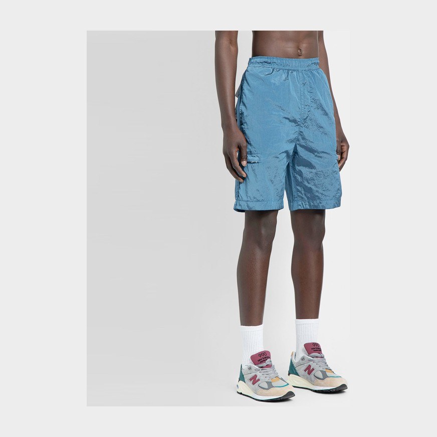 Stone Island Shorts Light Blue