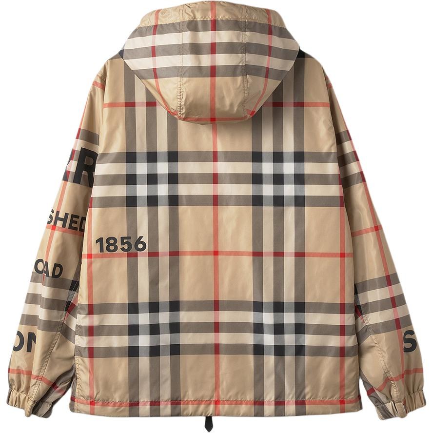 Burberry Logo Hoodie Jacket