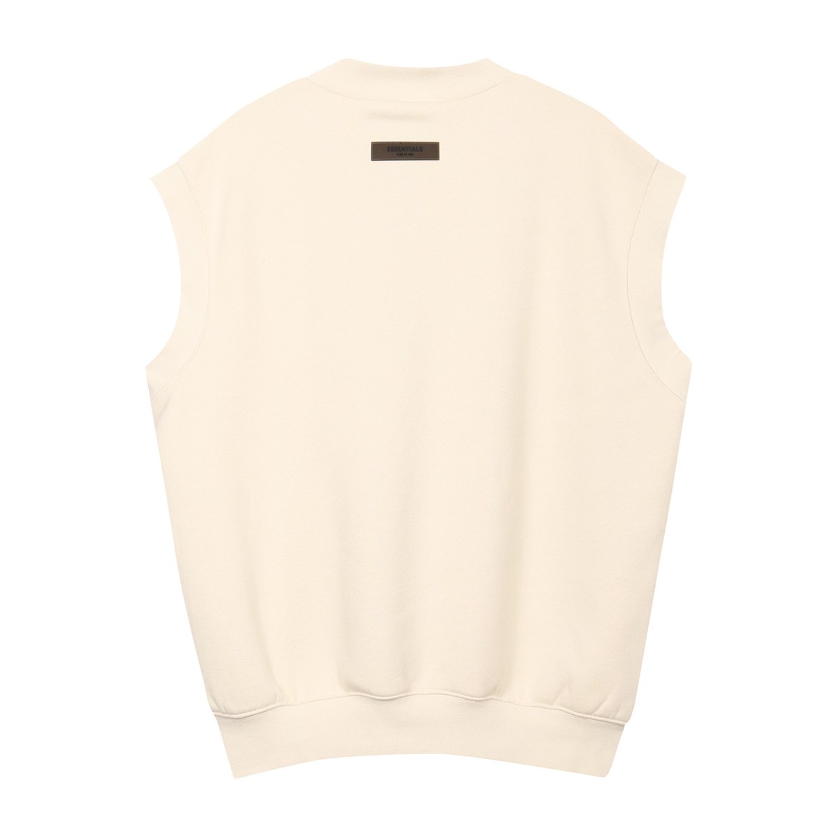 Fear of God Essentials V Neck Vest Egg Shell