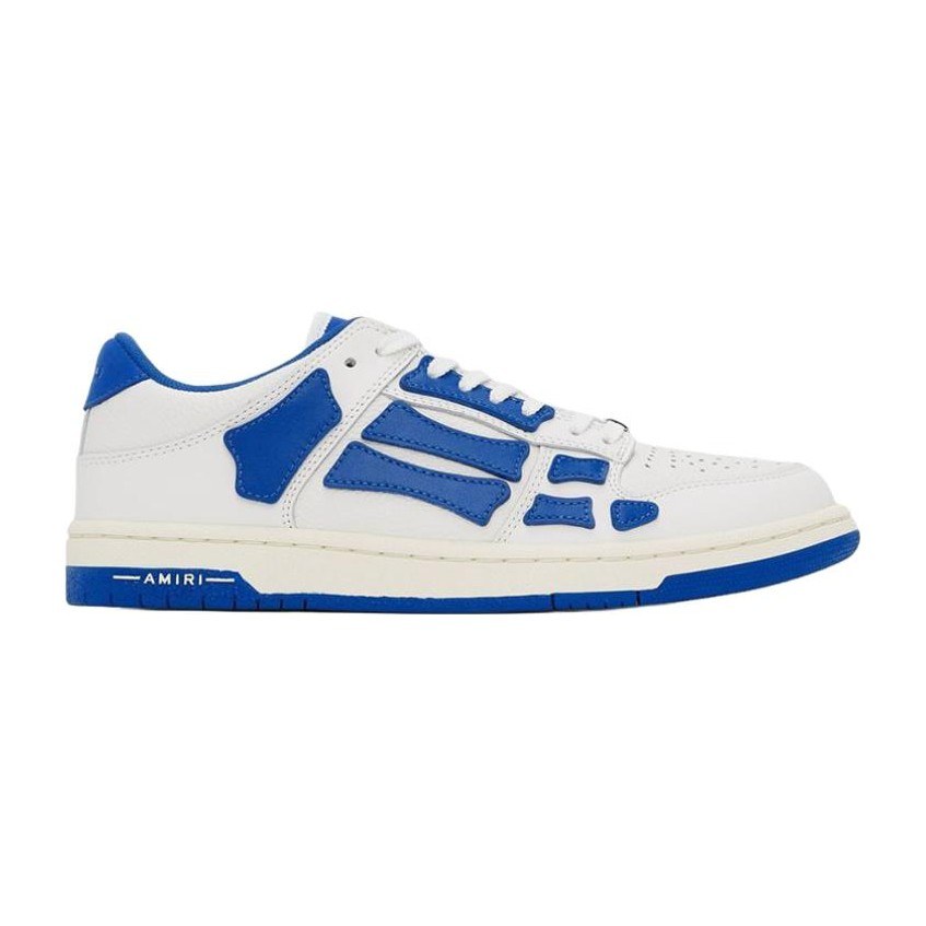 AMIRI Skel-Top White Blue