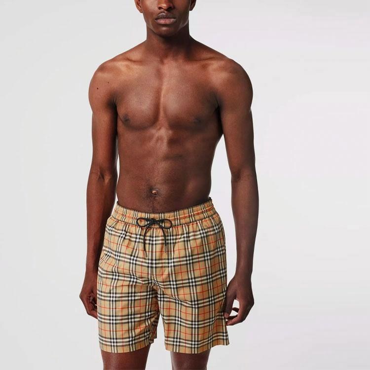 Burberry Classic Check Drawstring Shorts