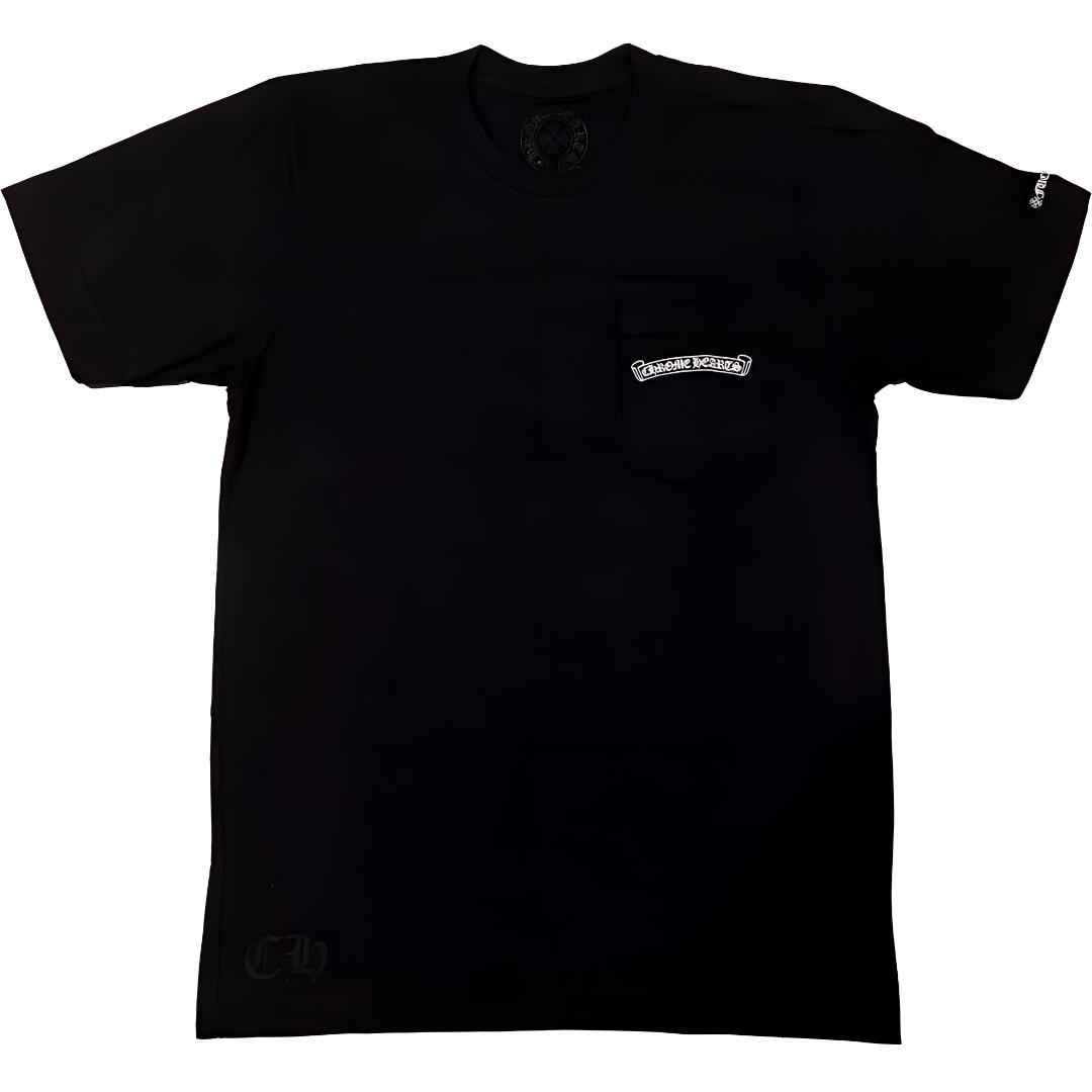 Chrome Hearts Logo Crewneck T-Shirt Black