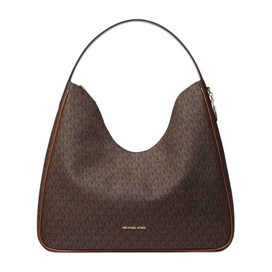 MICHAEL KORS MK Nayla Hobo Bag Medium Brown