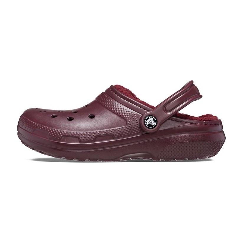 Crocs Classic Lined Clog Deep Cherry