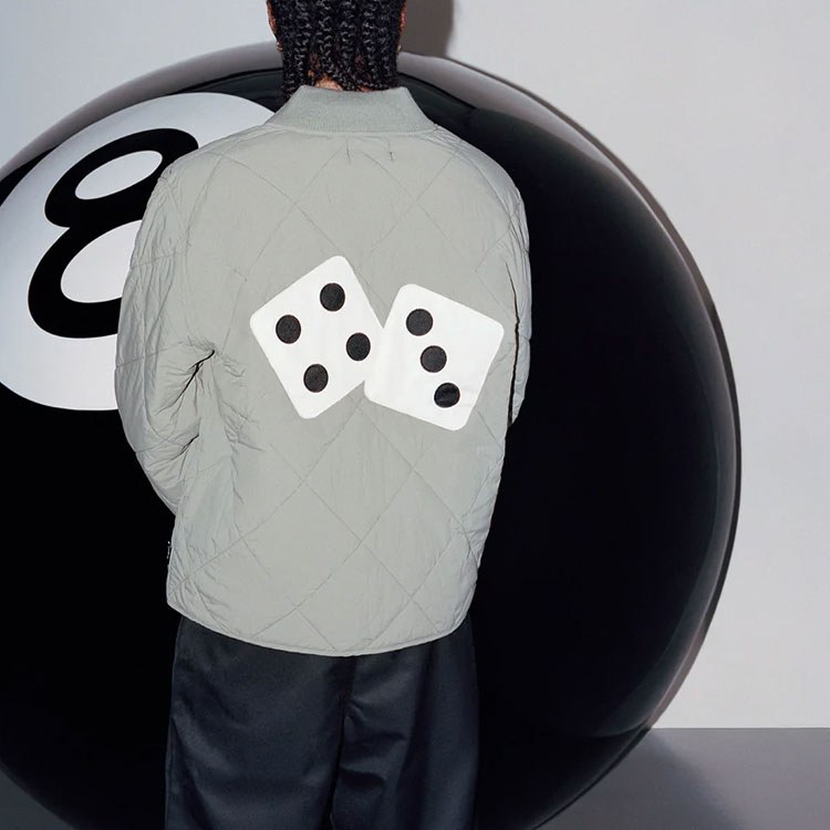 Stussy Dice Quilted Liner Jacket