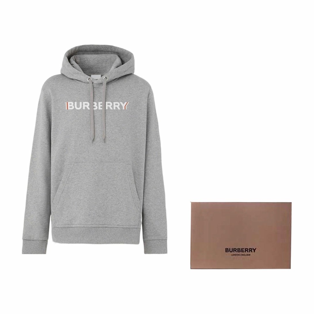 Burberry SS22 Logo Crewneck Sweatshirt Grey