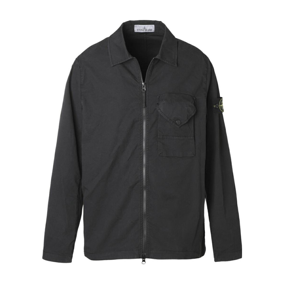 Stone Island FW23 Long Sleeve Shirt Black