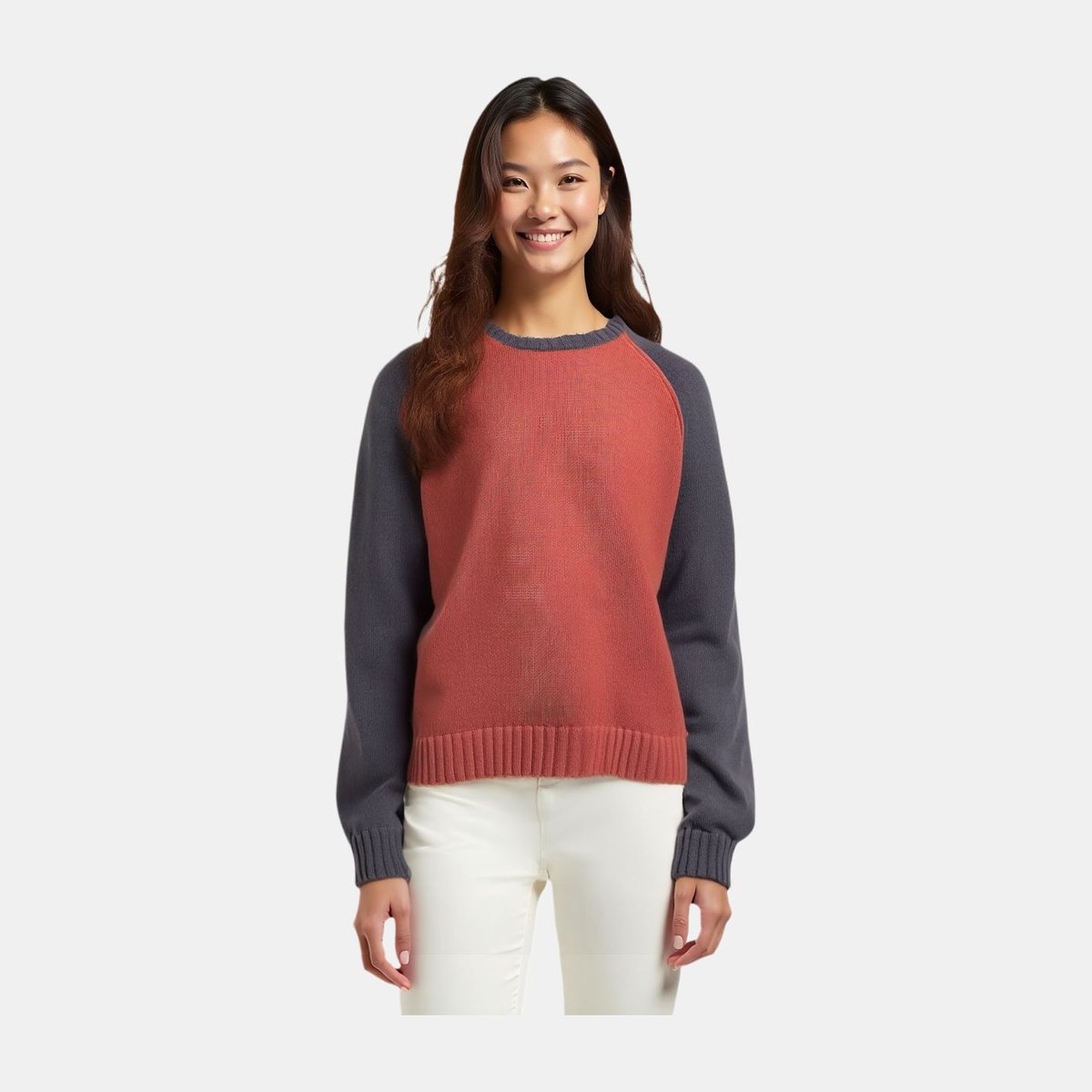 Stussy SS25 Colorblocked Raglan Knit Crew