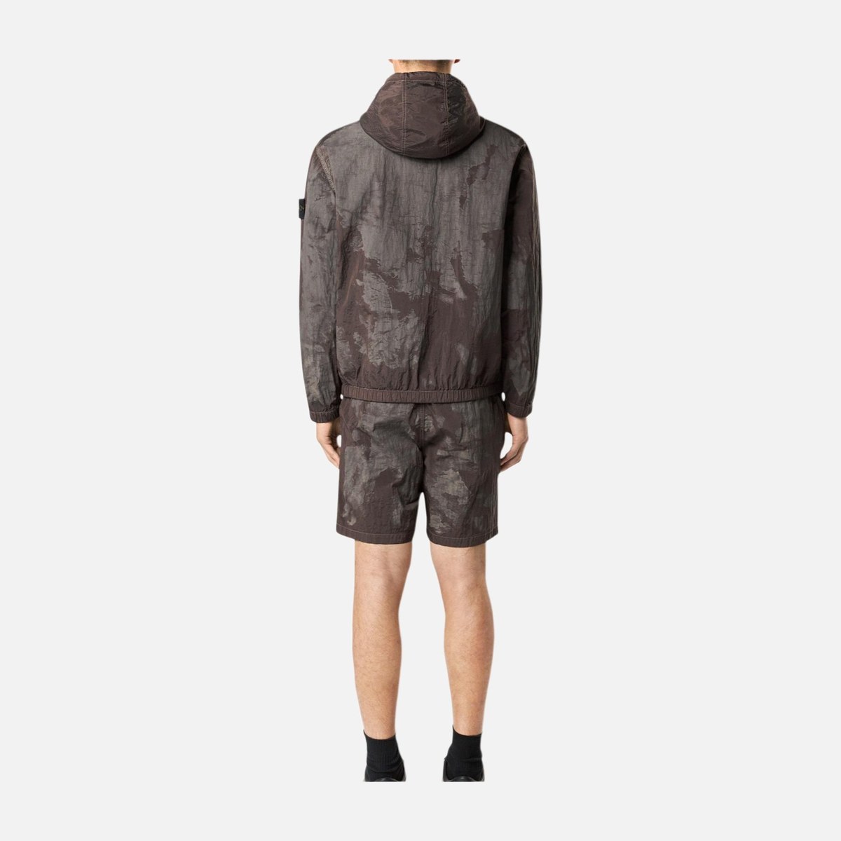 Stone Island Camo Hooded Jacket