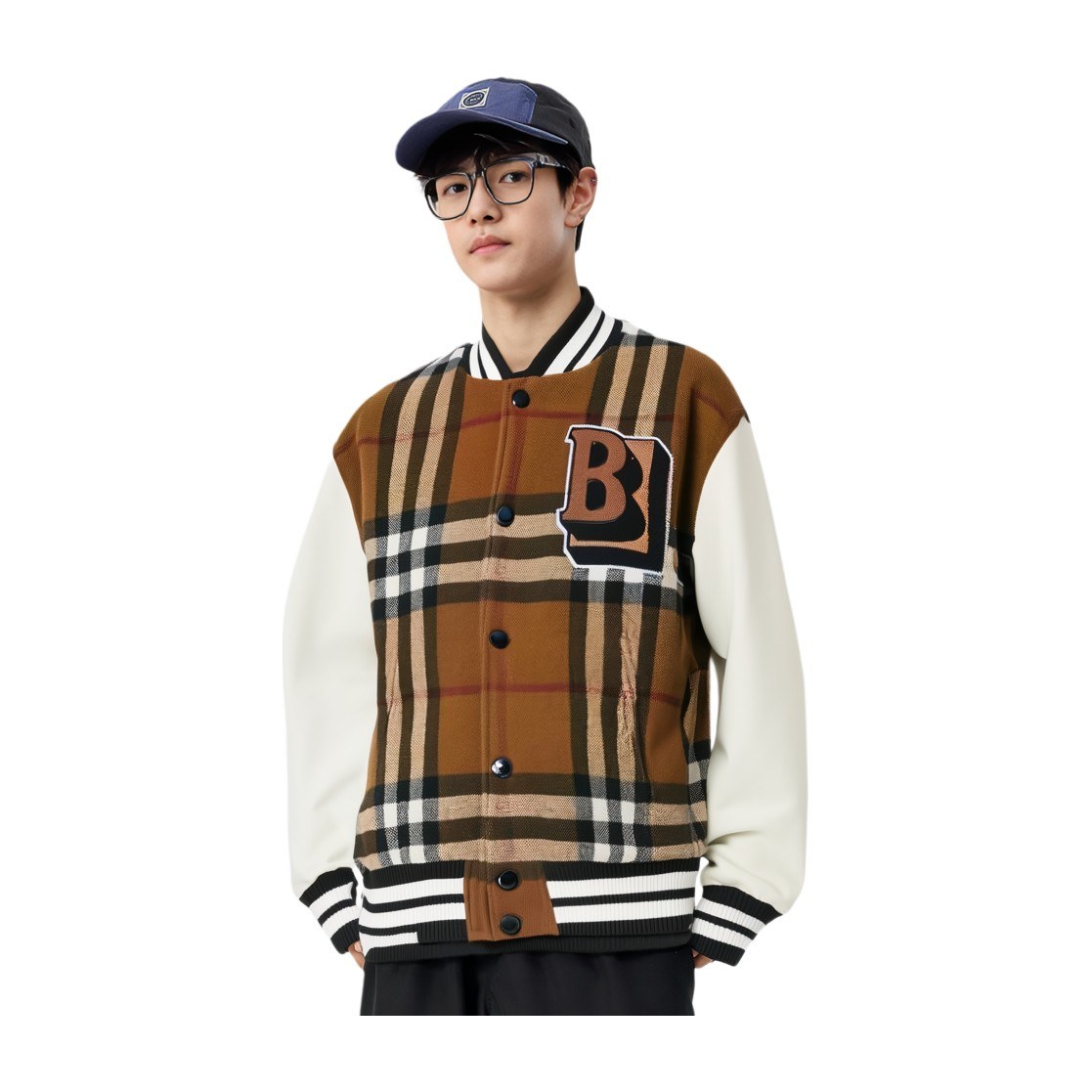 Burberry SS22 Logo Check Jacket Brown