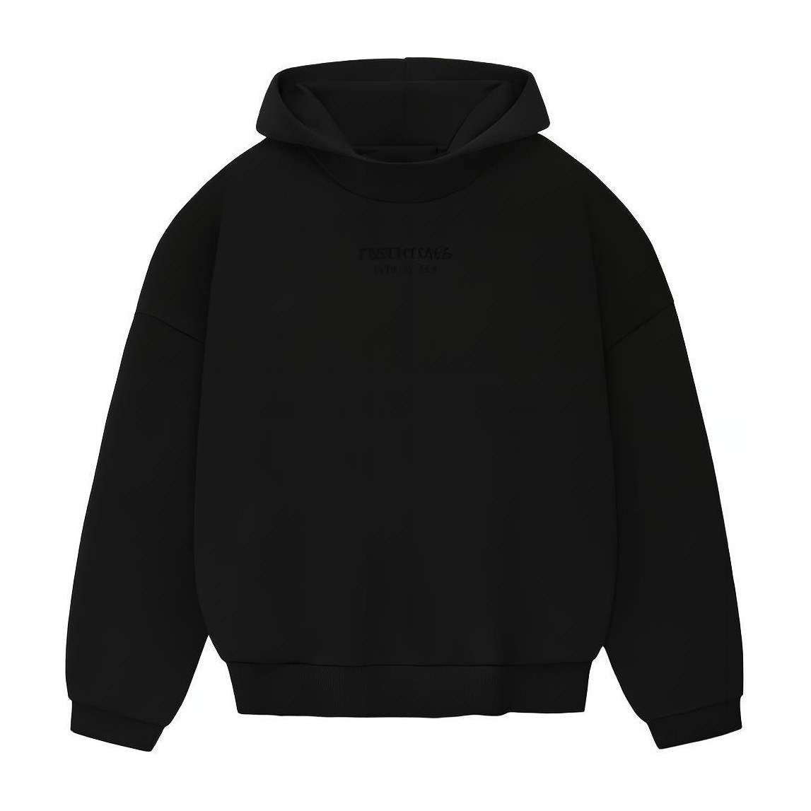 Fear of God Essentials FW23 Hoodie Jet Black