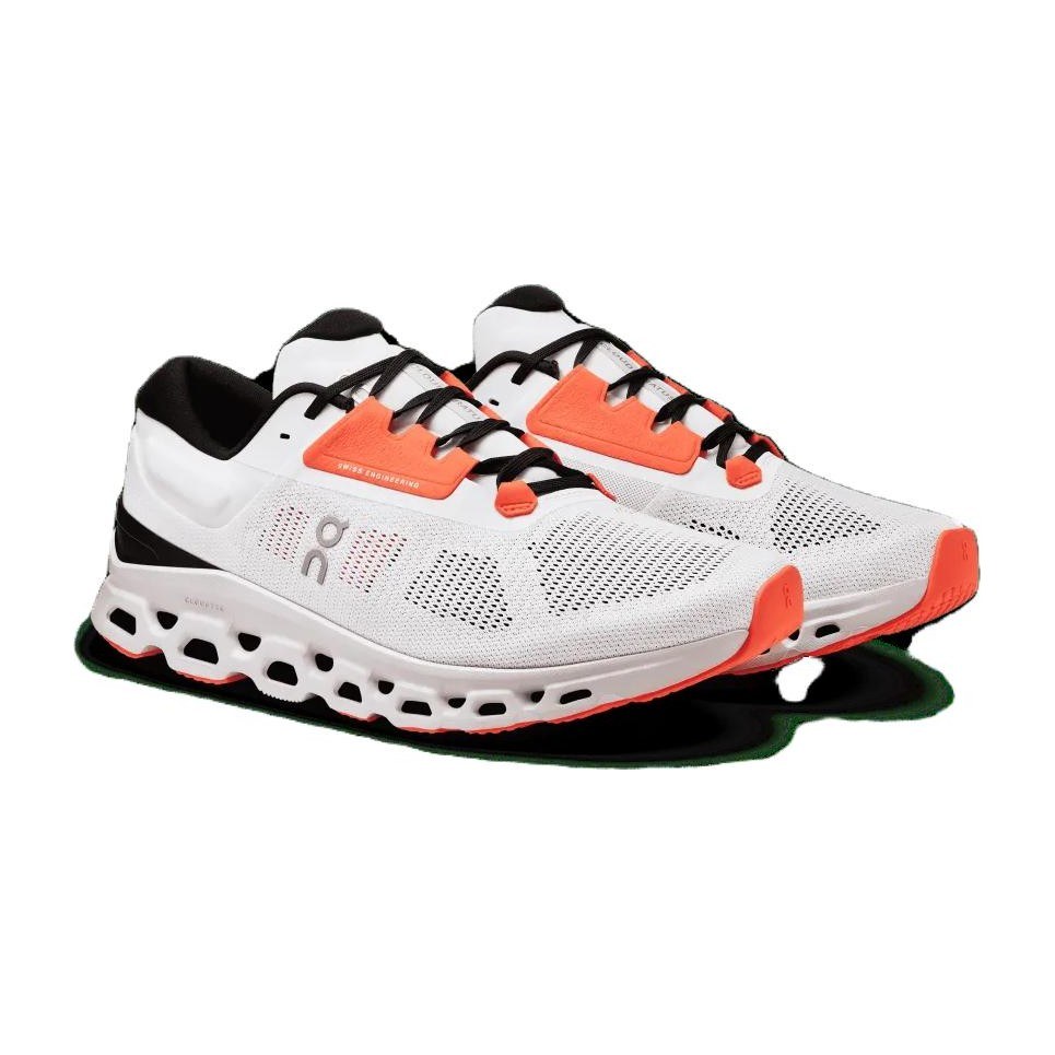 On Cloudstratus 3 White Orange