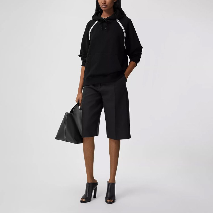 Burberry SS21 Logo Hoodie Black