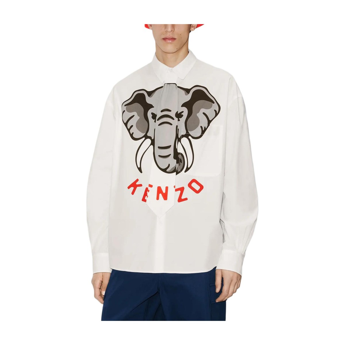 KENZO SS23 Elephant Logo Shirt