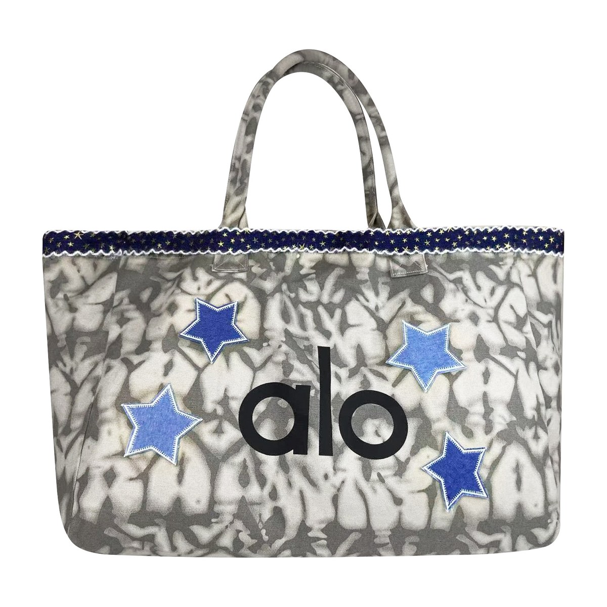 alo yoga Denim Star Tote Bag