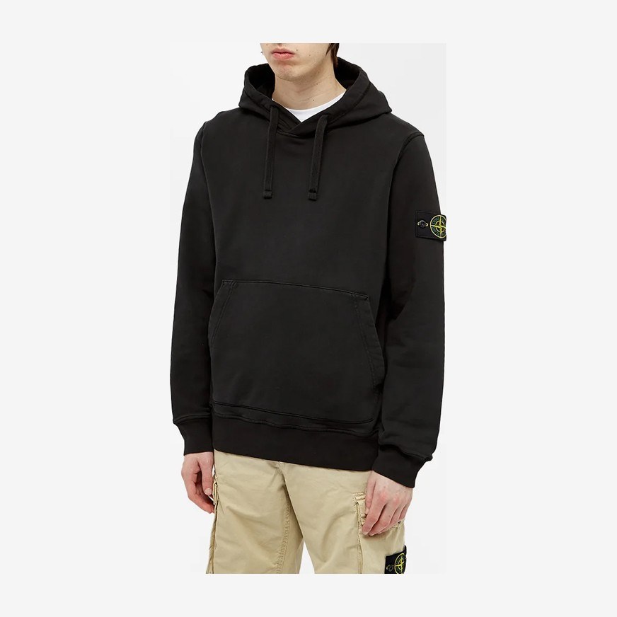 Stone Island Hoodie Black