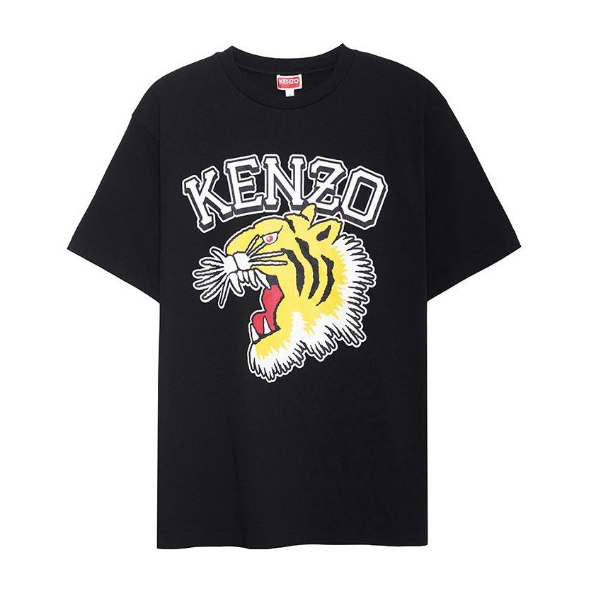 KENZO SS23 Animal Print T-Shirt Black