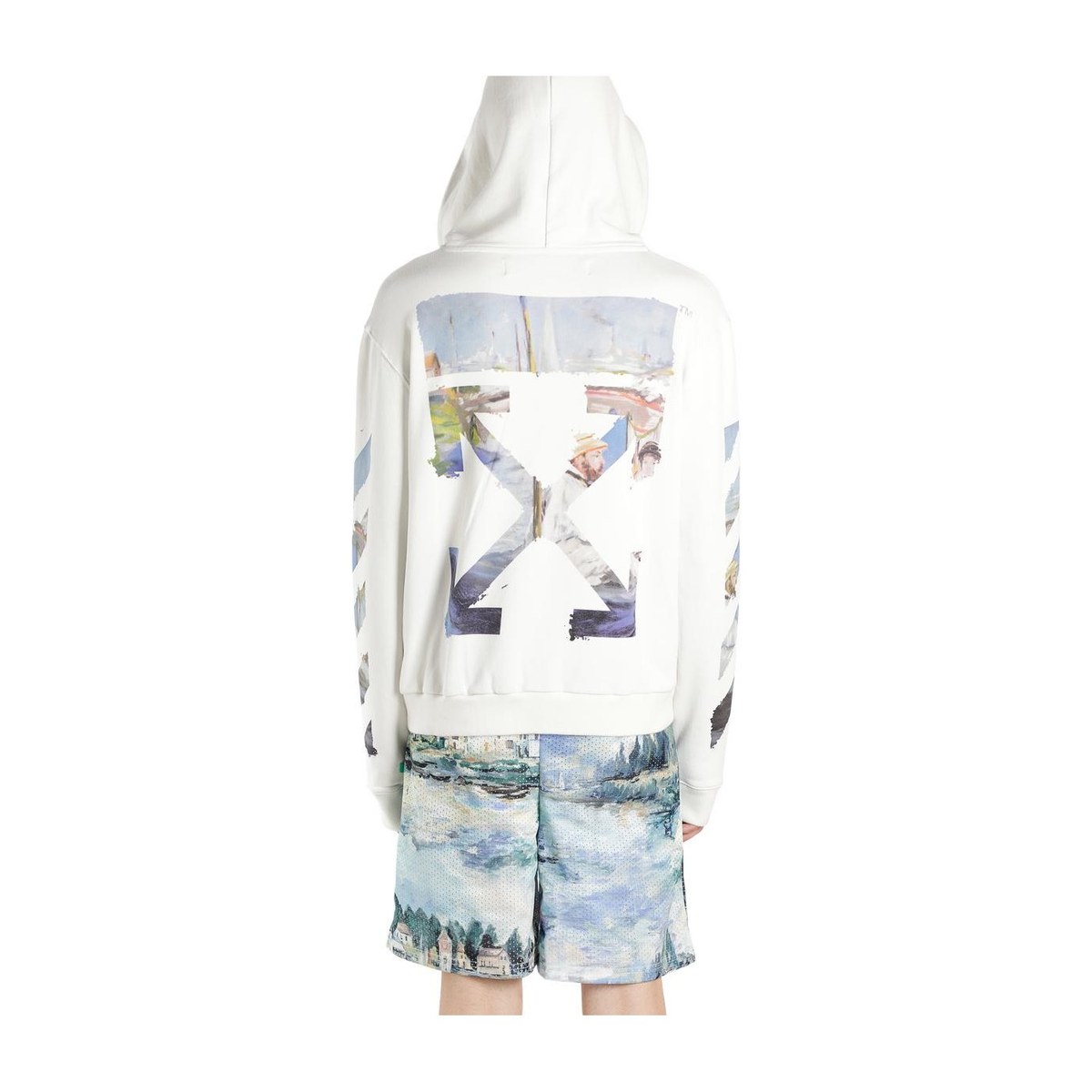 OFF-WHITE SS19 Classic Hoodie White