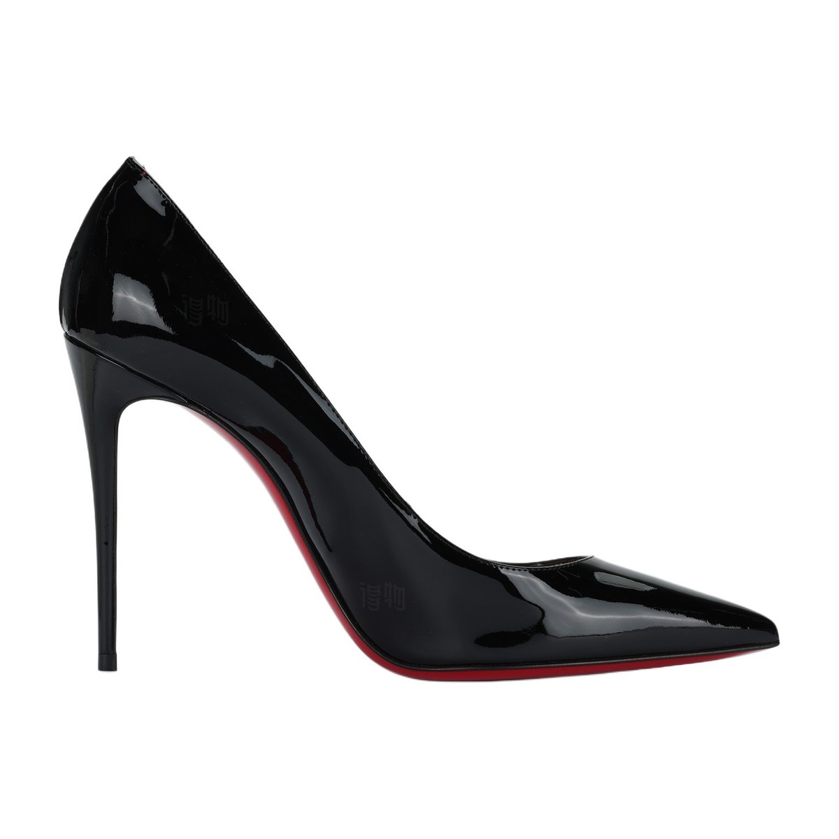CL Kate Black Patent Heels