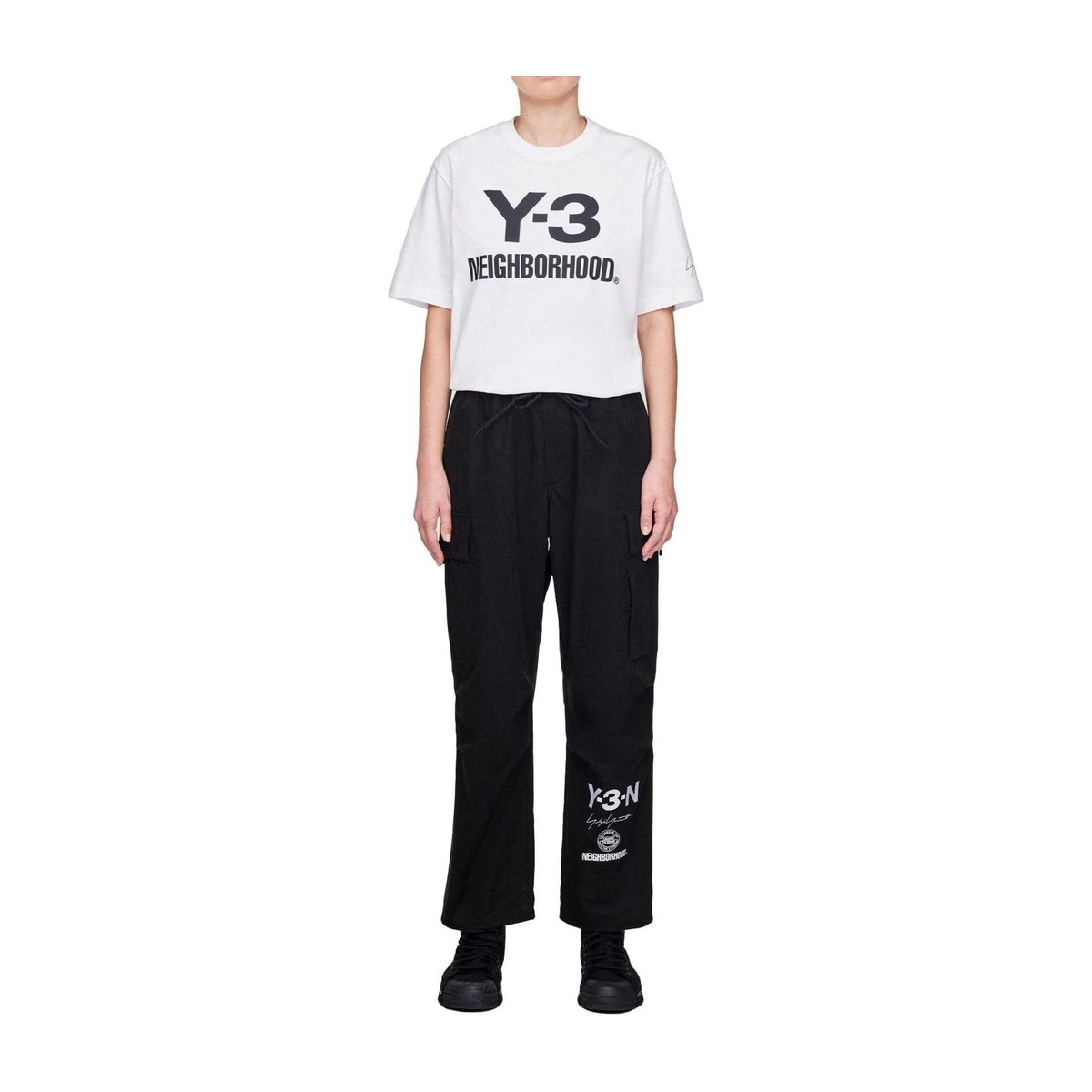 Y-3 x NEIGHBORHOOD NBHD LOGO T