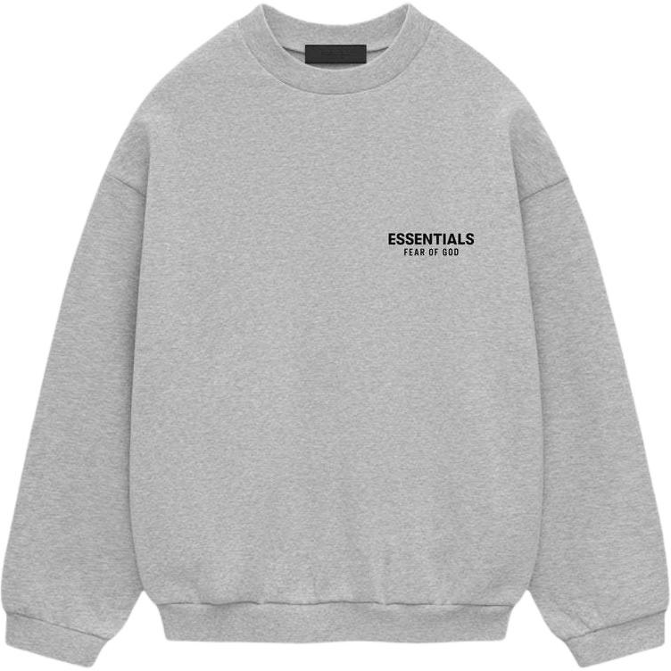 Fear of God Essentials FW24 Holiday Core Crewneck Light Mist Grey