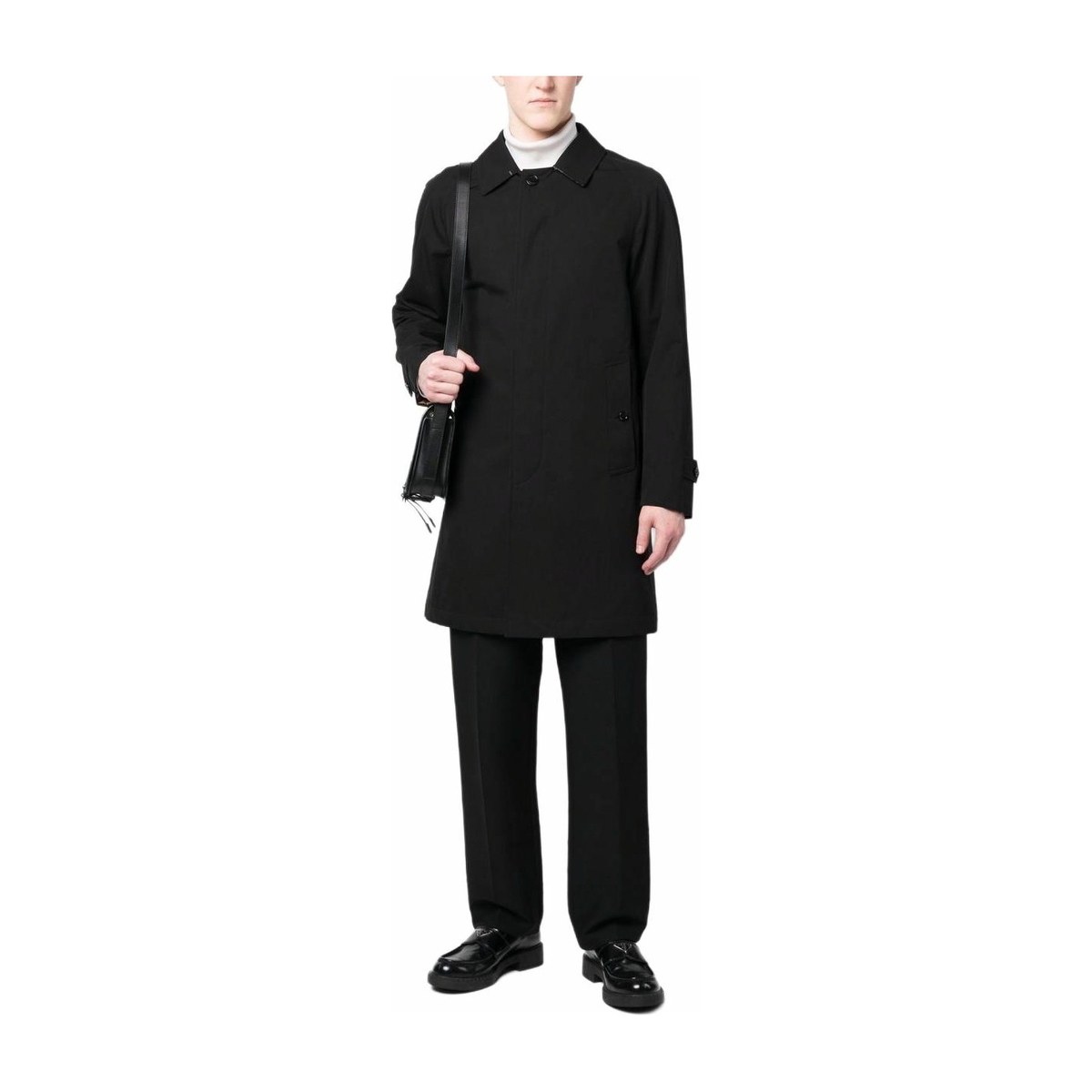 Burberry Black Long Coat