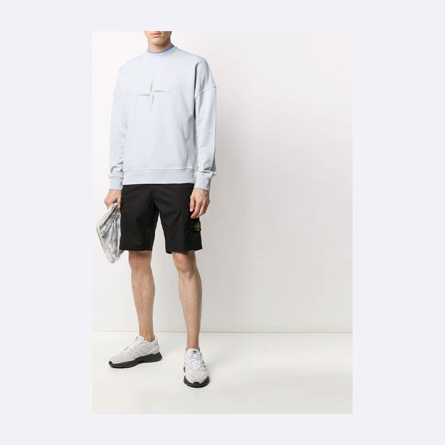 Stone Island Cargo Shorts Black