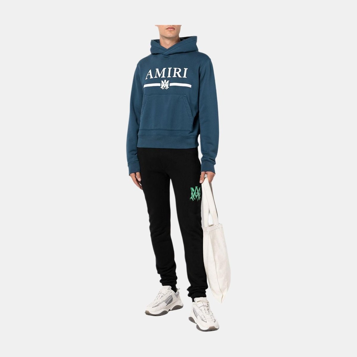 AMIRI SS22 Logo Pullover Hoodie