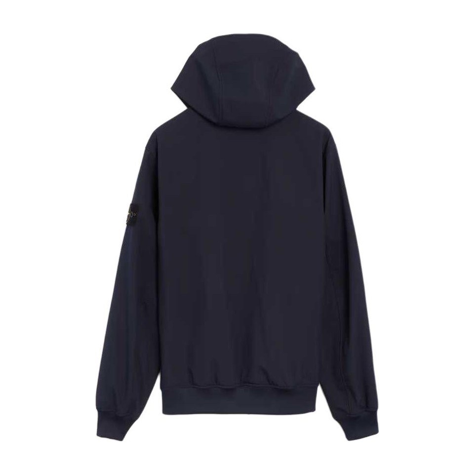 Stone Island Soft Shell Jacket Navy
