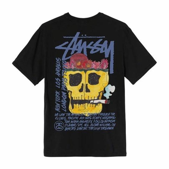 Stussy Smokin Skull Tee