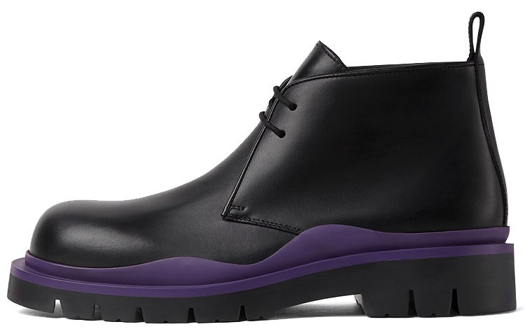 Bottega Veneta BV Tire Black Purple
