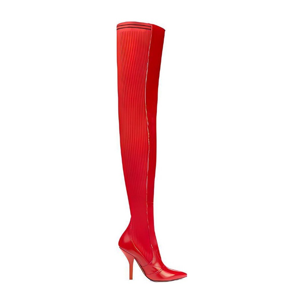 Fendi High Boots Red